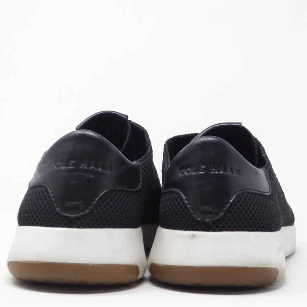 Cole Haan Mens GrandPro Stitchlite Tennis Sneakers Black Knit C26628 Size 10